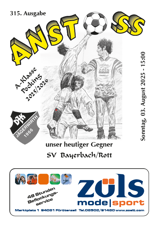 315 Deckblatt Stadionzeitung