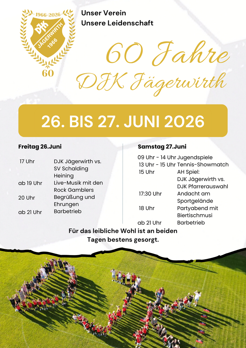  Programm 60 Jahre Feier